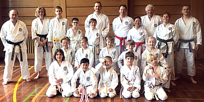 Karate weekend i de lokaler vi bruger fra august.